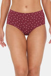 Zivame Anti-Microbial Medium Rise Full Coverage Hipster Panty (Pack of 3) - Multicolor — thumbnail 2